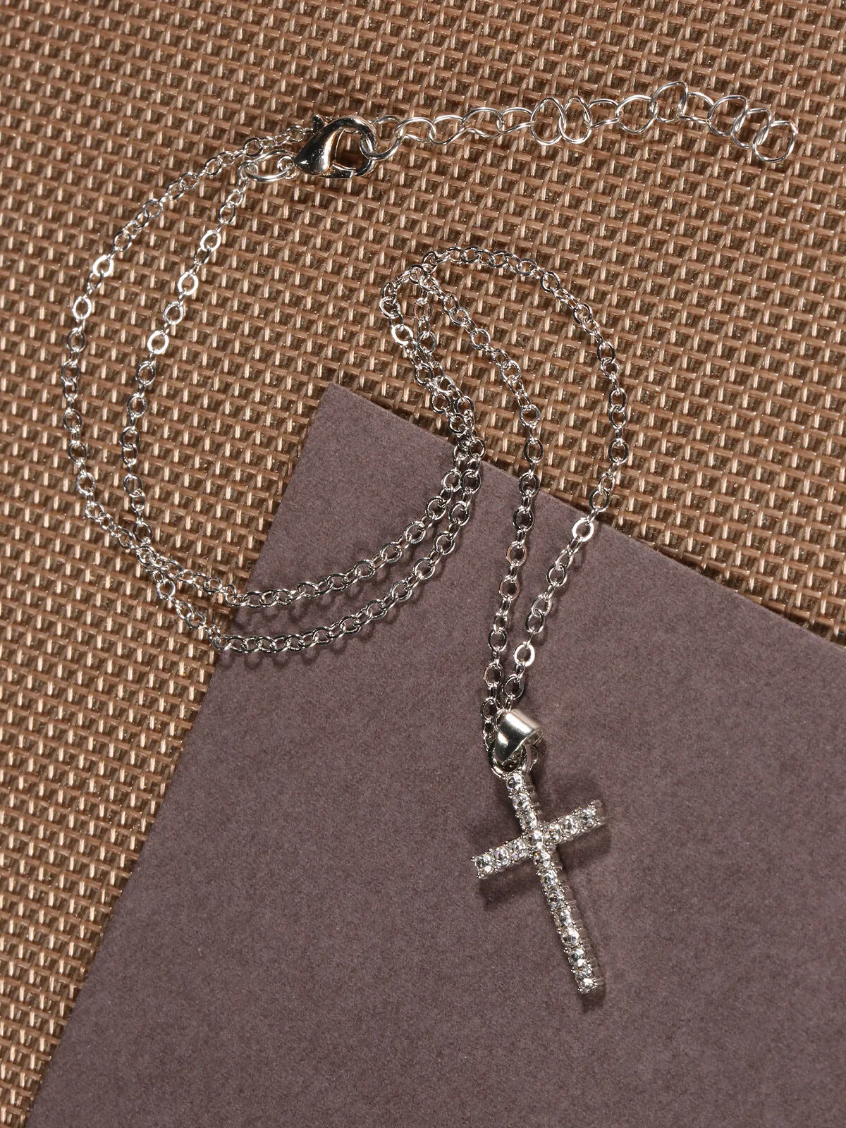 Steampunk Style 1pc Solid Metal Button Alloy Necklace, 3 of 6