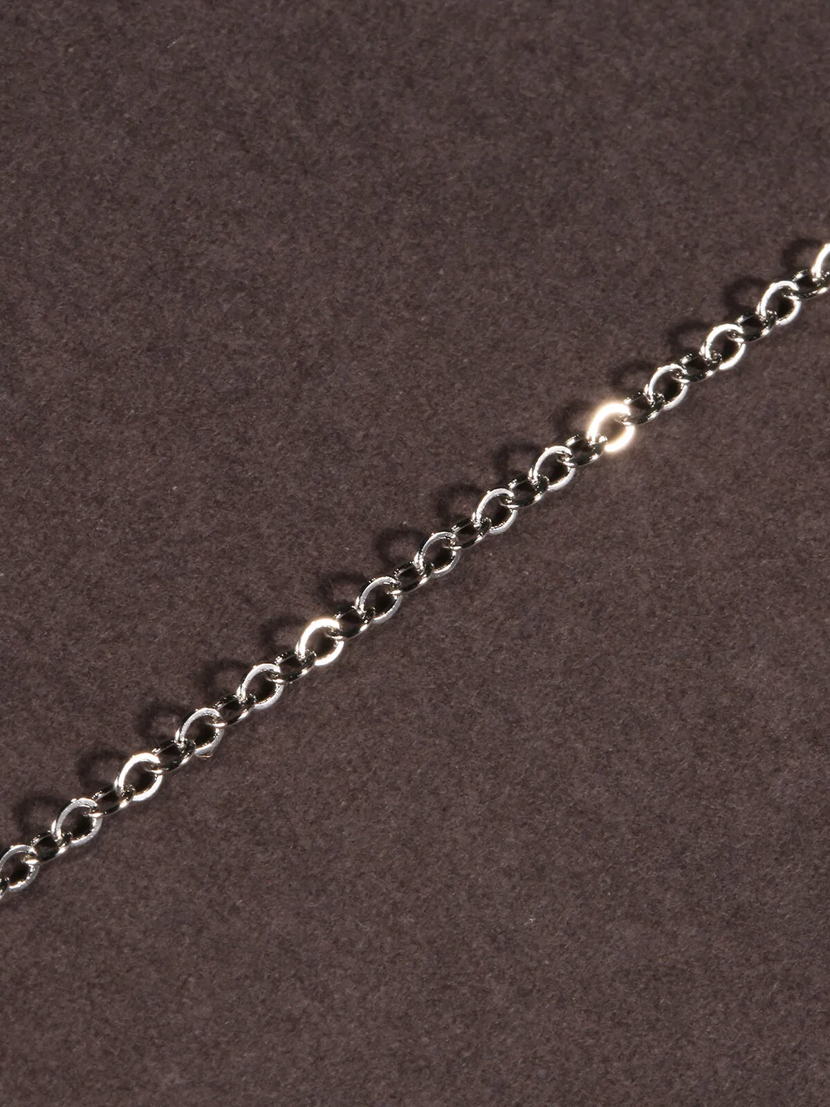 Steampunk Style 1pc Solid Metal Button Alloy Necklace, 5 of 6