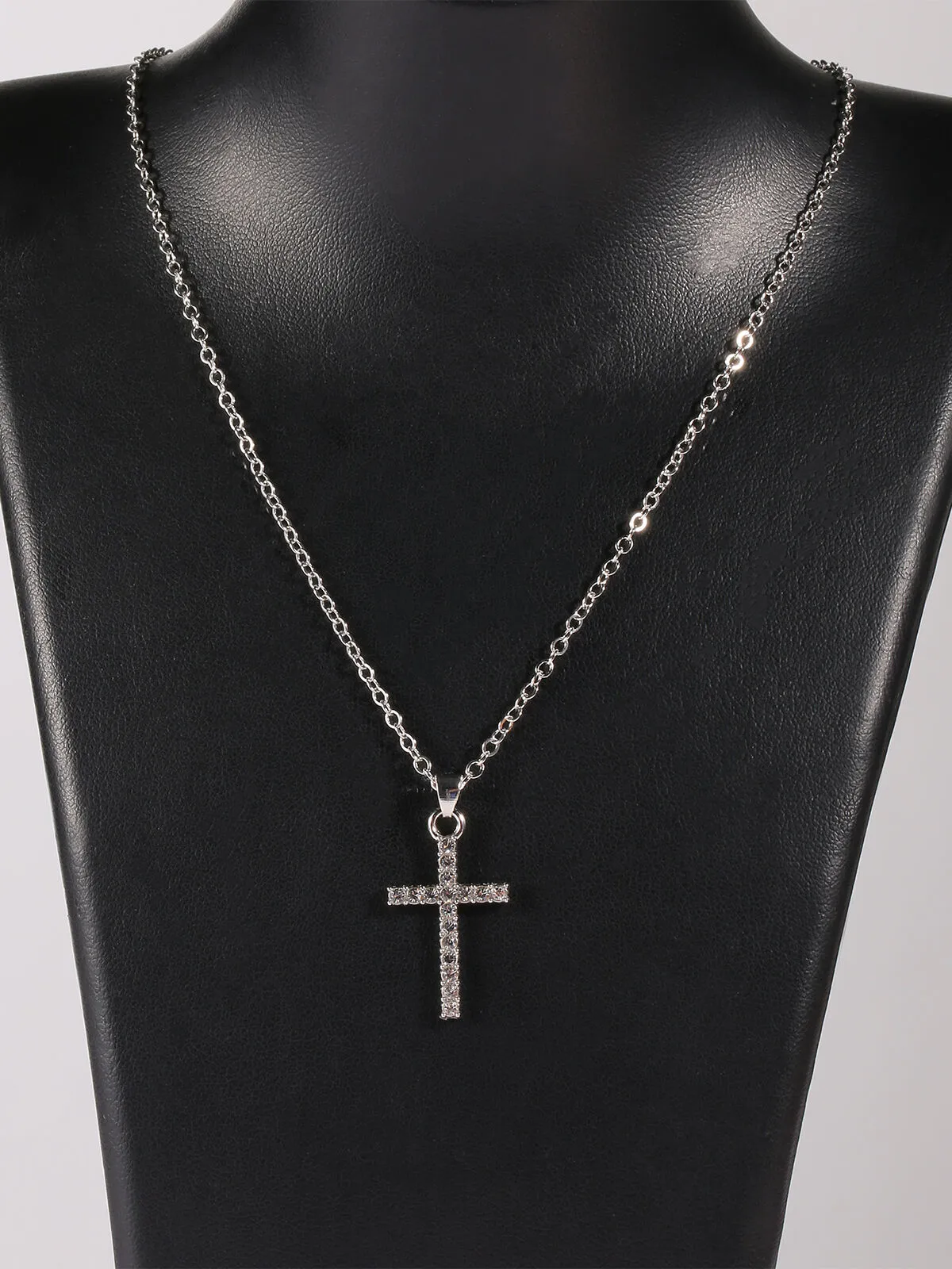 Steampunk Style 1pc Solid Metal Button Alloy Necklace, 6 of 6