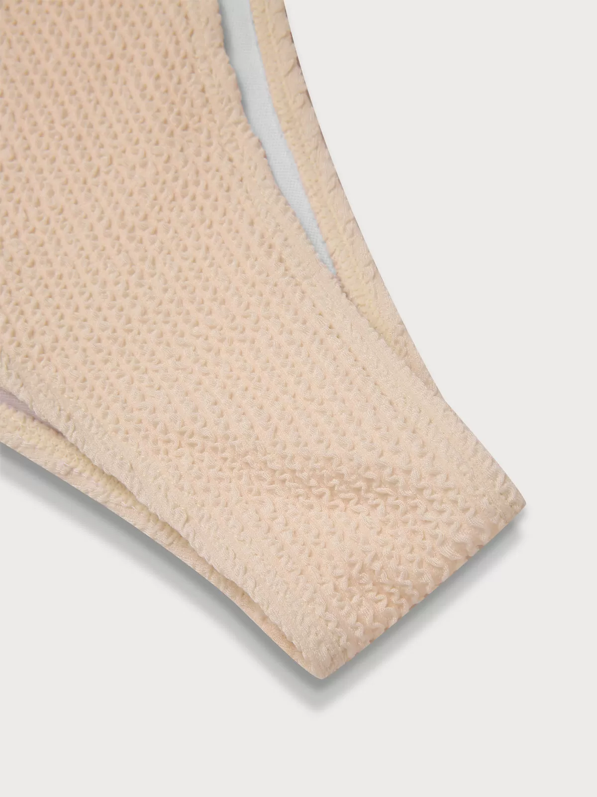 Solid Cut Out High Rise Bikini Sets, 10 of 10