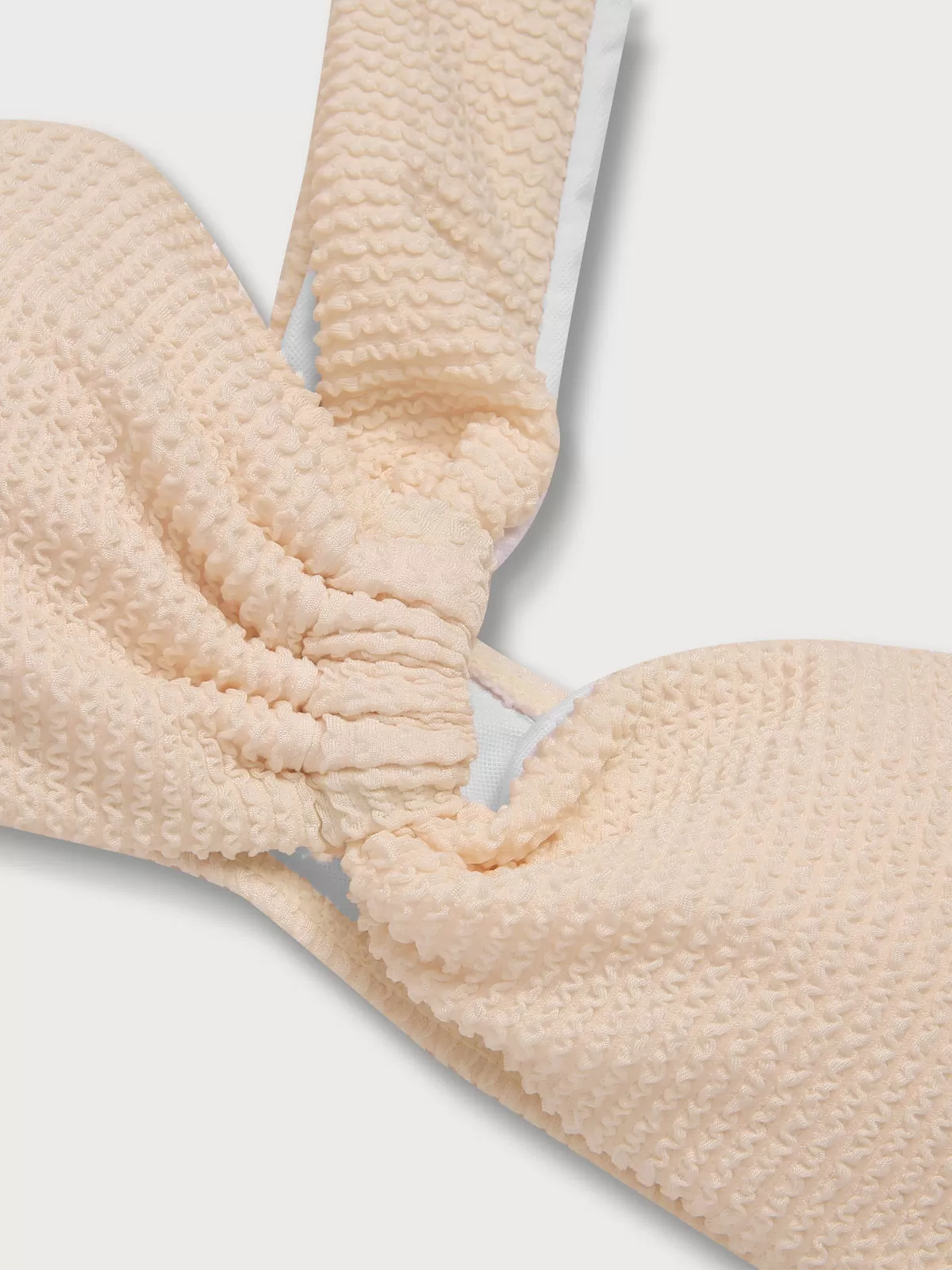 Solid Cut Out High Rise Bikini Sets, 9 of 10