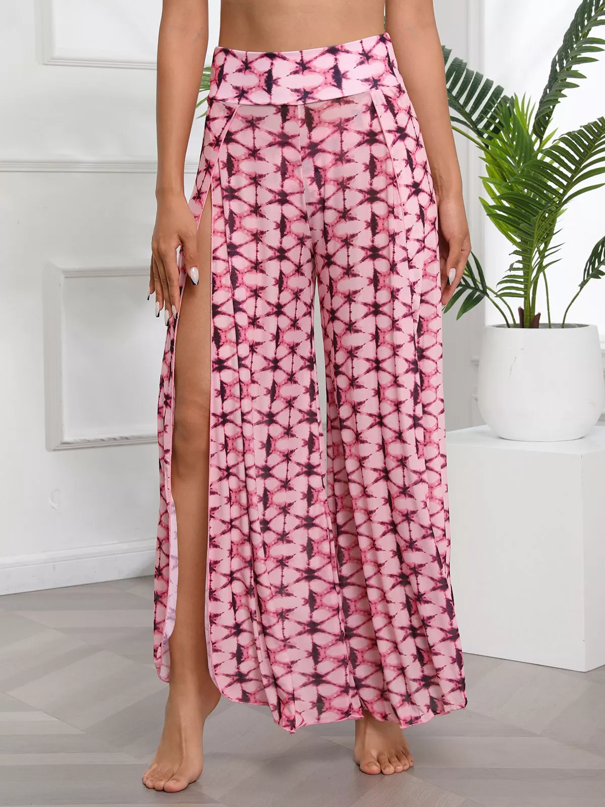 Colorblock High Rise Cover Up, 4 of 5