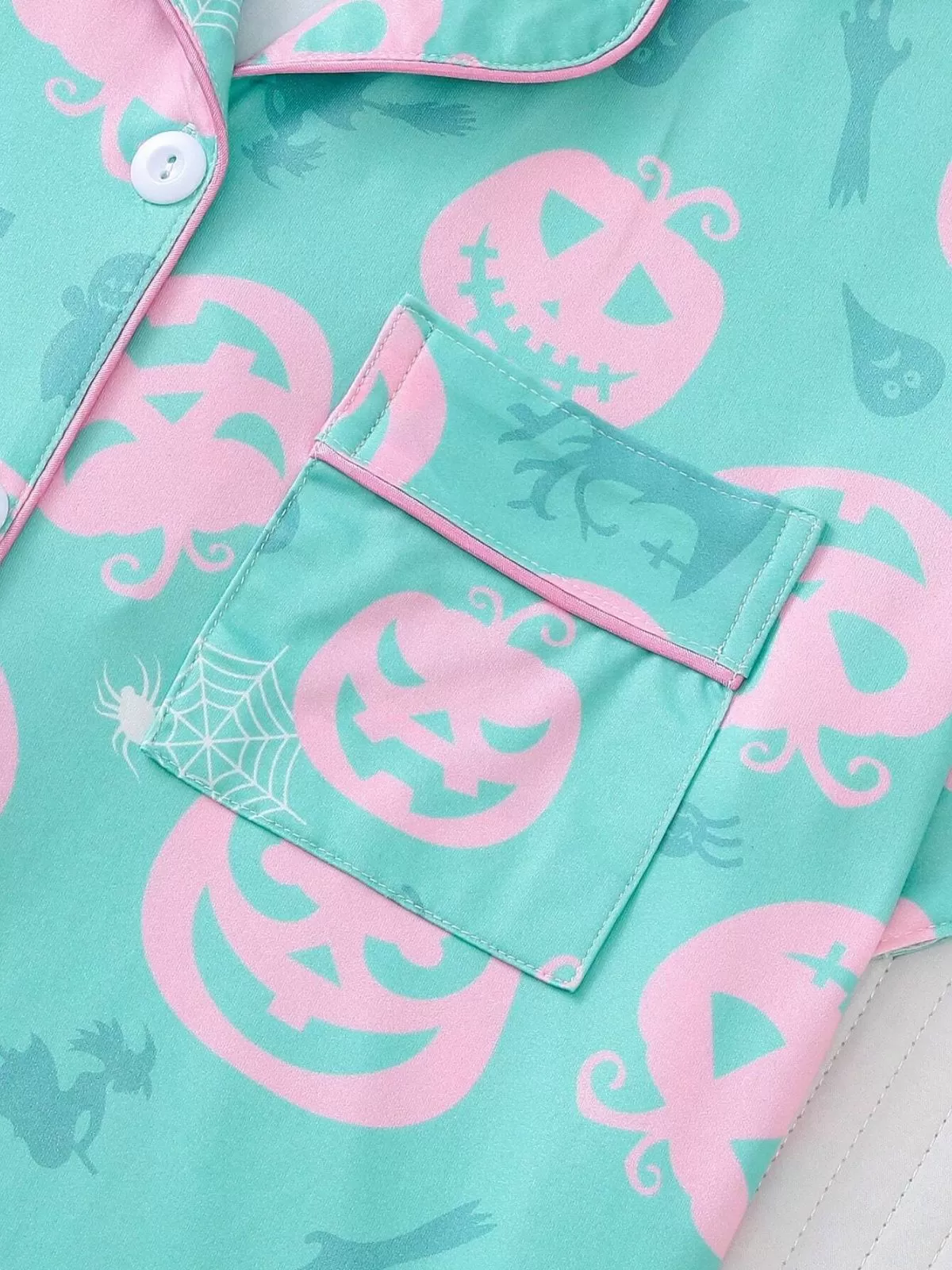 2pcs Halloween Pajama Shorts Set, 4 of 8