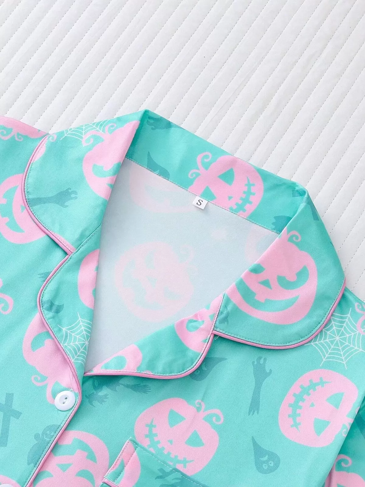 2pcs Halloween Pajama Shorts Set, 5 of 8