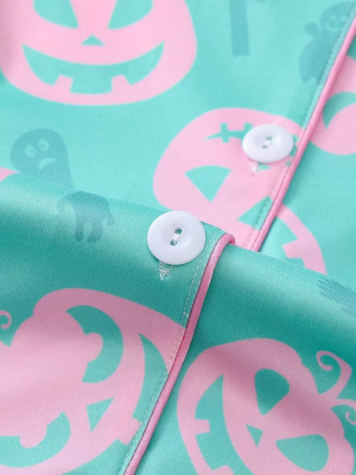 2pcs Halloween Pajama Shorts Set, 6 of 8