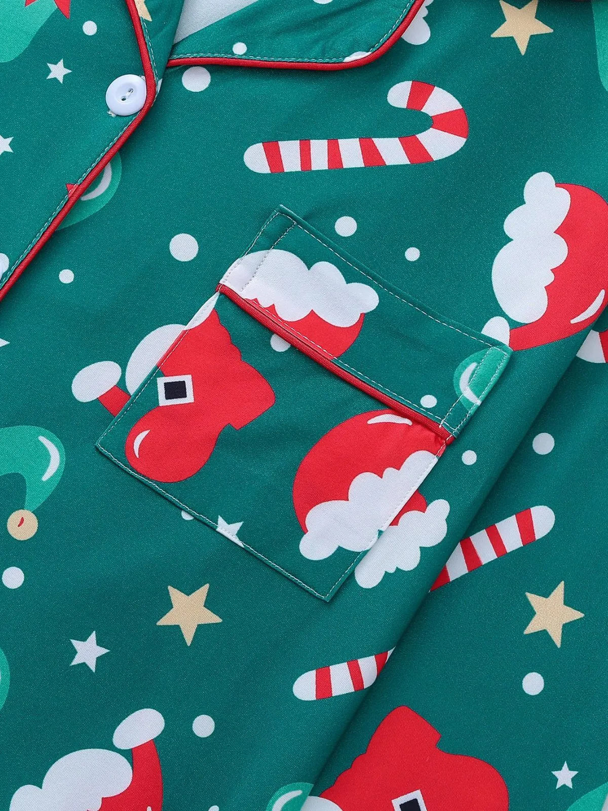 2pcs Christmas Pajama Pants Set, 4 of 8