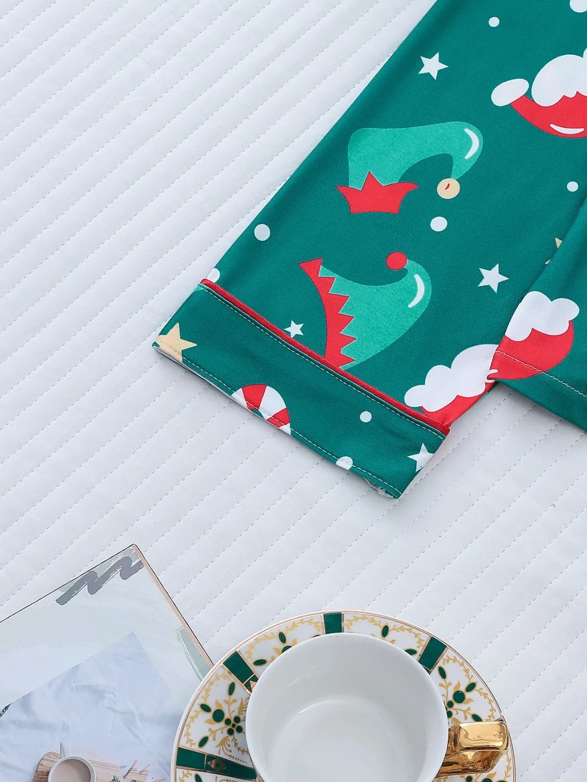 2pcs Christmas Pajama Pants Set, 7 of 8