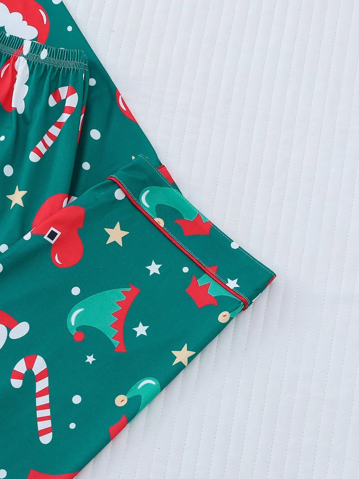 2pcs Christmas Pajama Pants Set, 8 of 8