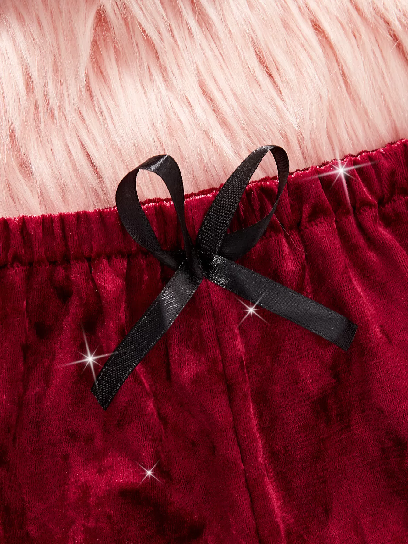 Solid Spaghetti Strap Lace Tank & Solid Shorts, 3 of 5