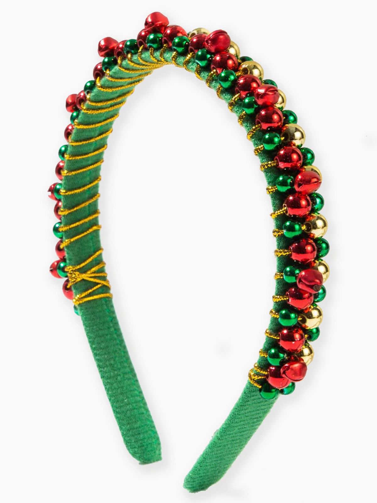 Christmas Colored Bell Beads Headband , 1 of 9