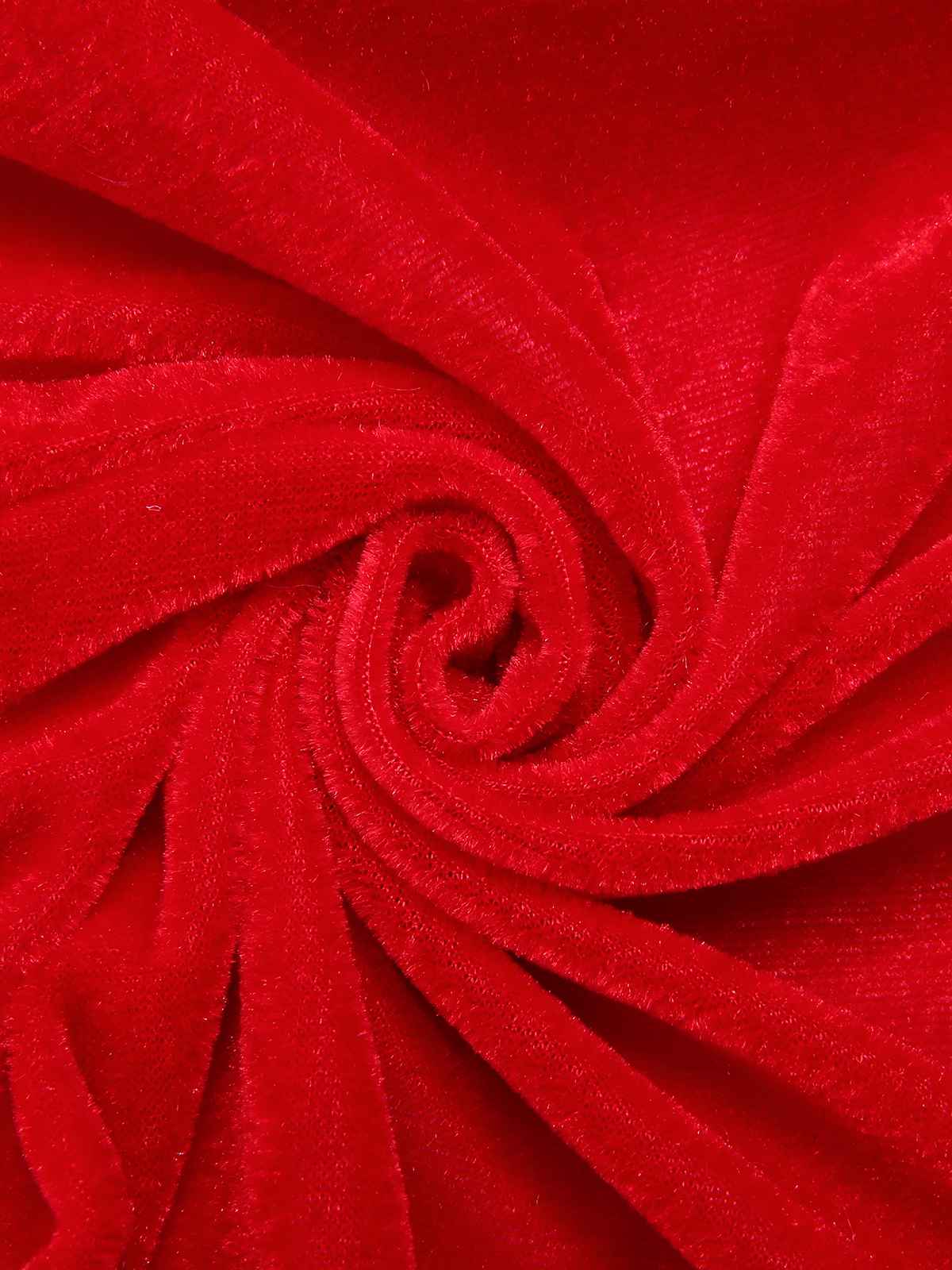 Christmas Hooded Santa Claus Raw Hem Belt Dress Red / M, 7 of 7