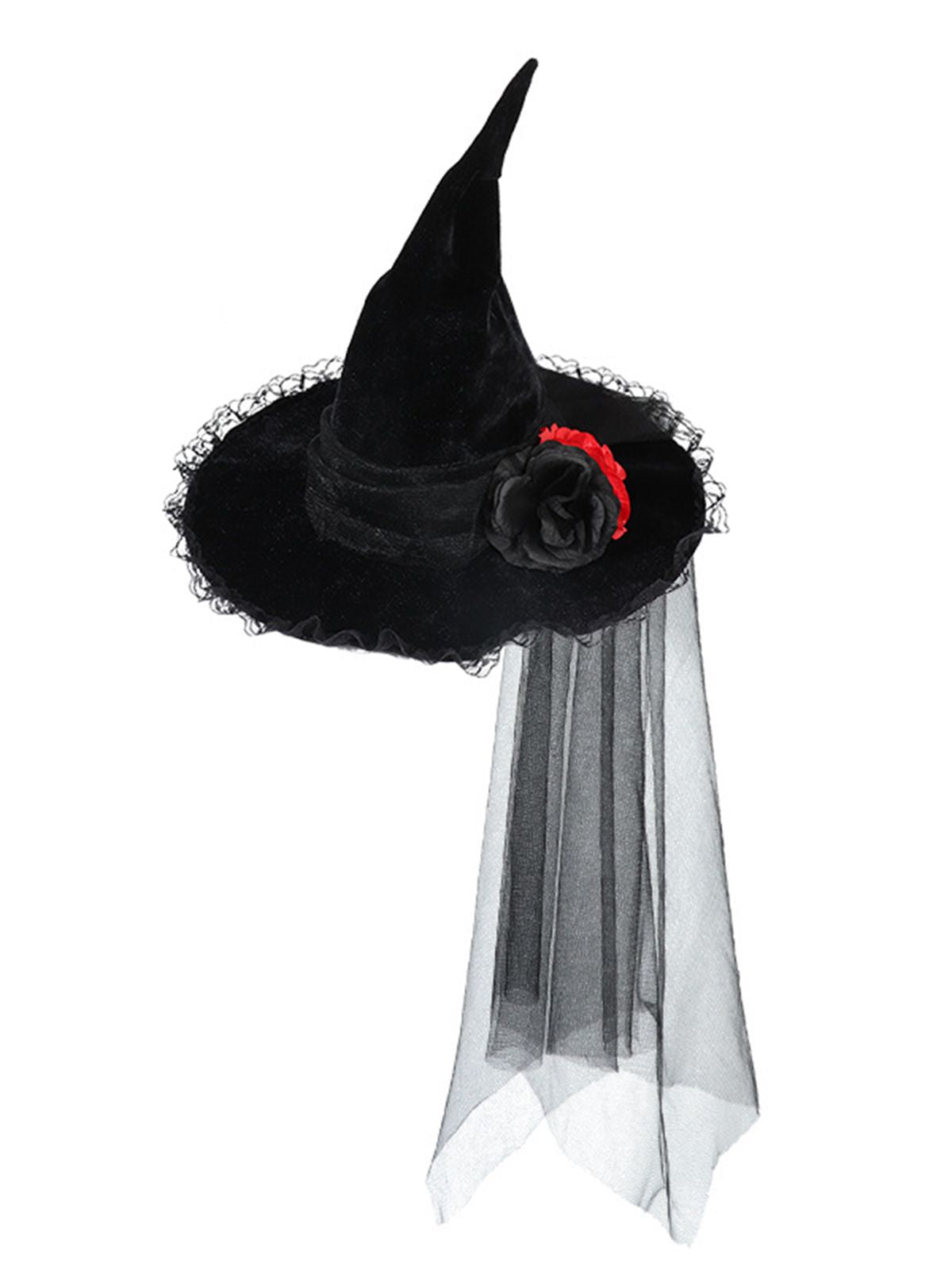 Vintage Wizard Witch Pointed Halloween Hat, 1 of 3