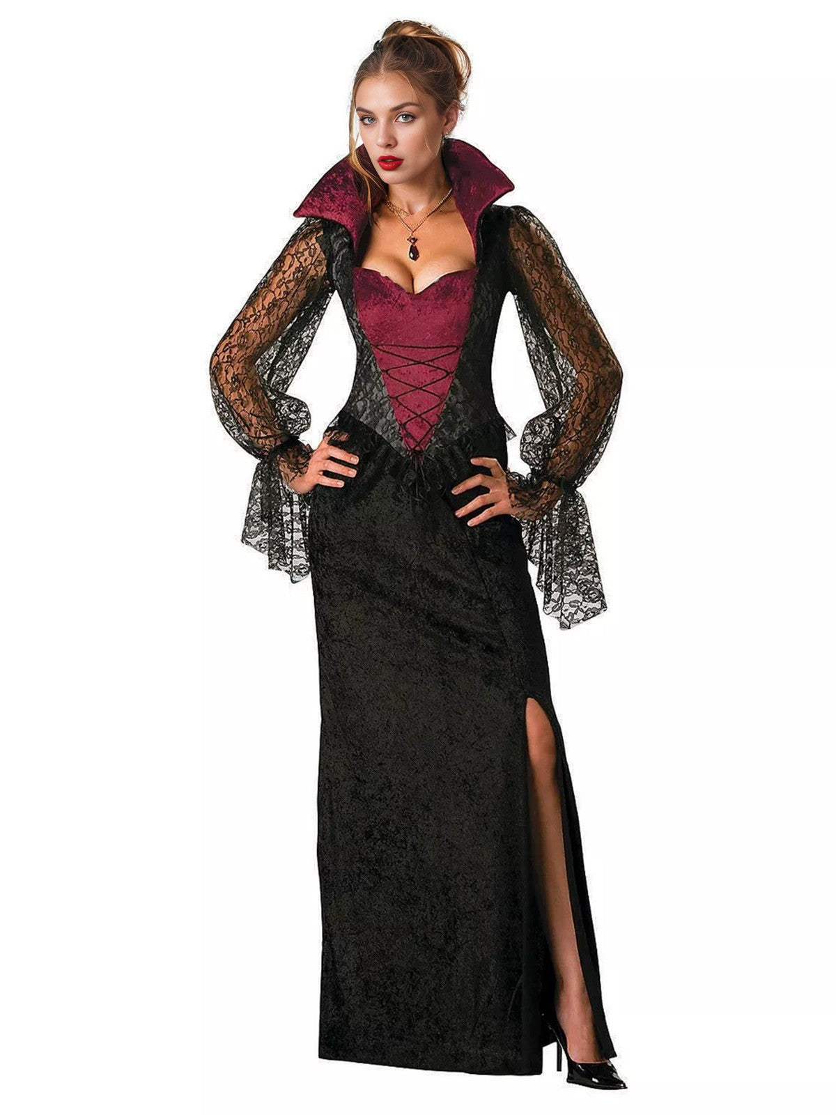 Halloween Vampire Style Vintage Dress, 1 of 1