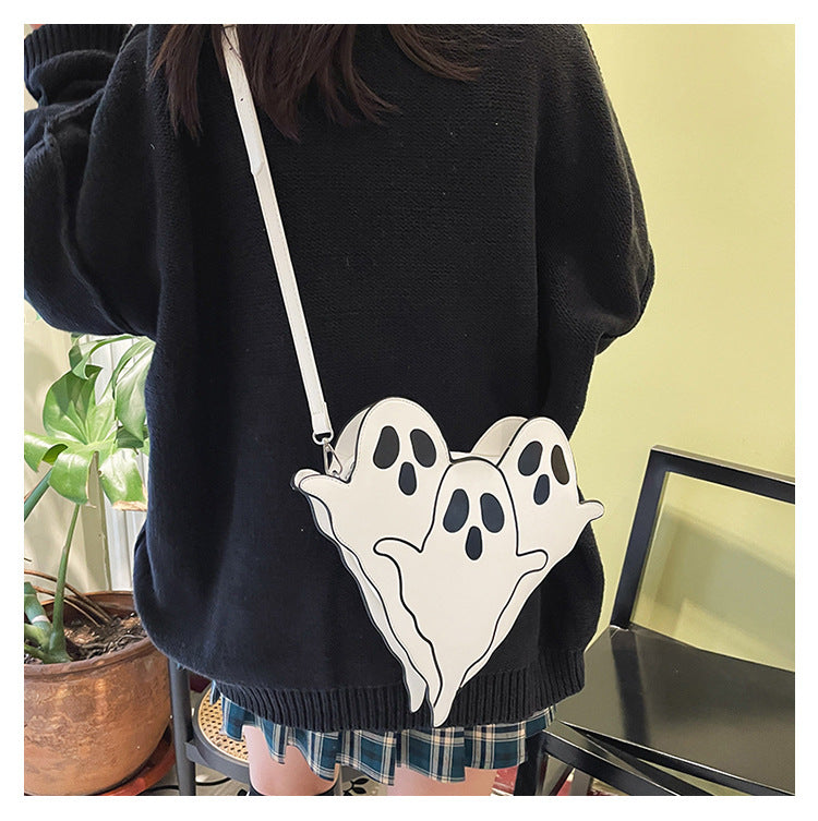 Halloween Cartoon Ghost Triangle Bag , 3 of 7