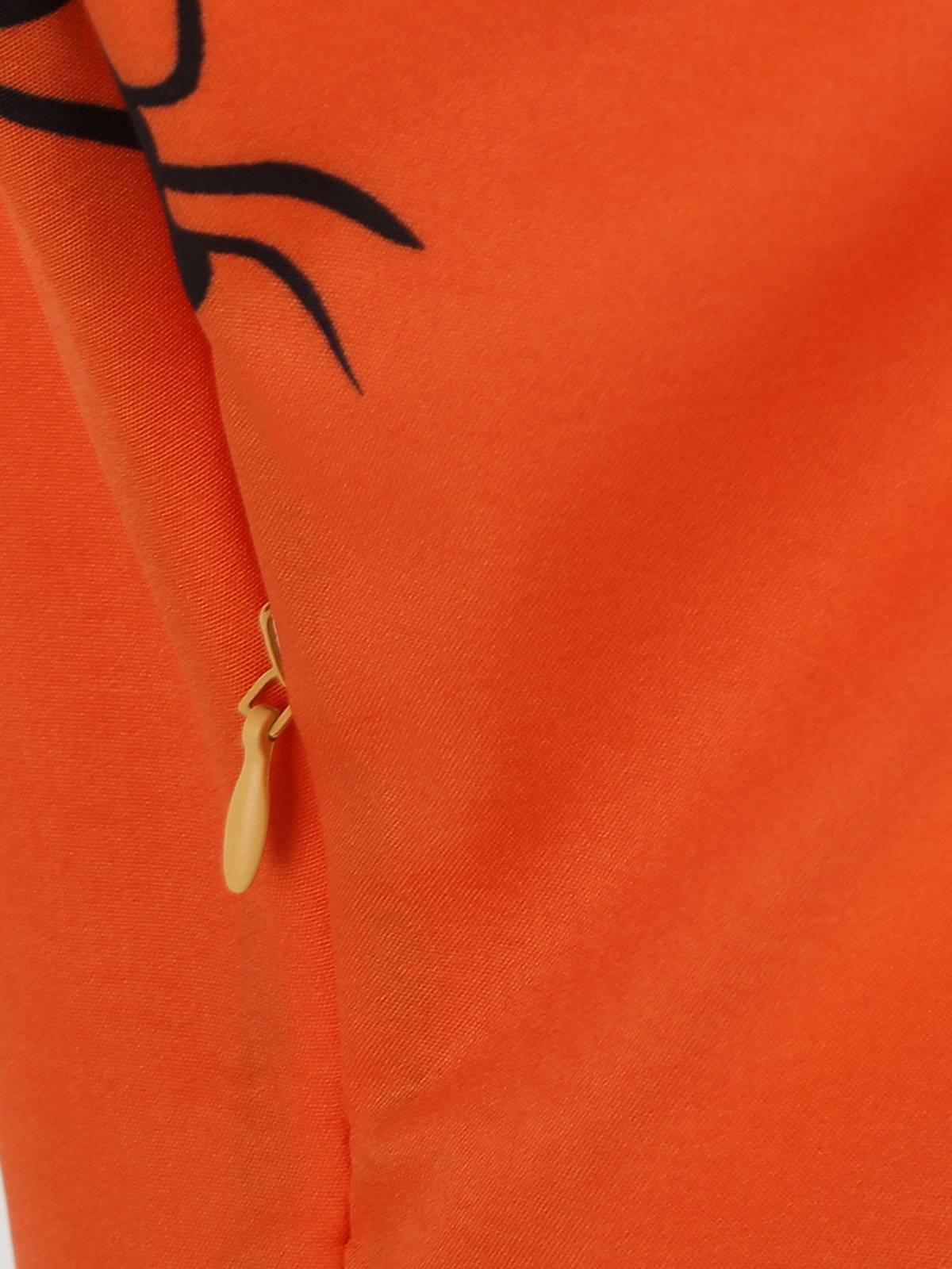 Halloween Lace Patchwork Sleeveless Dress , 12 of 16