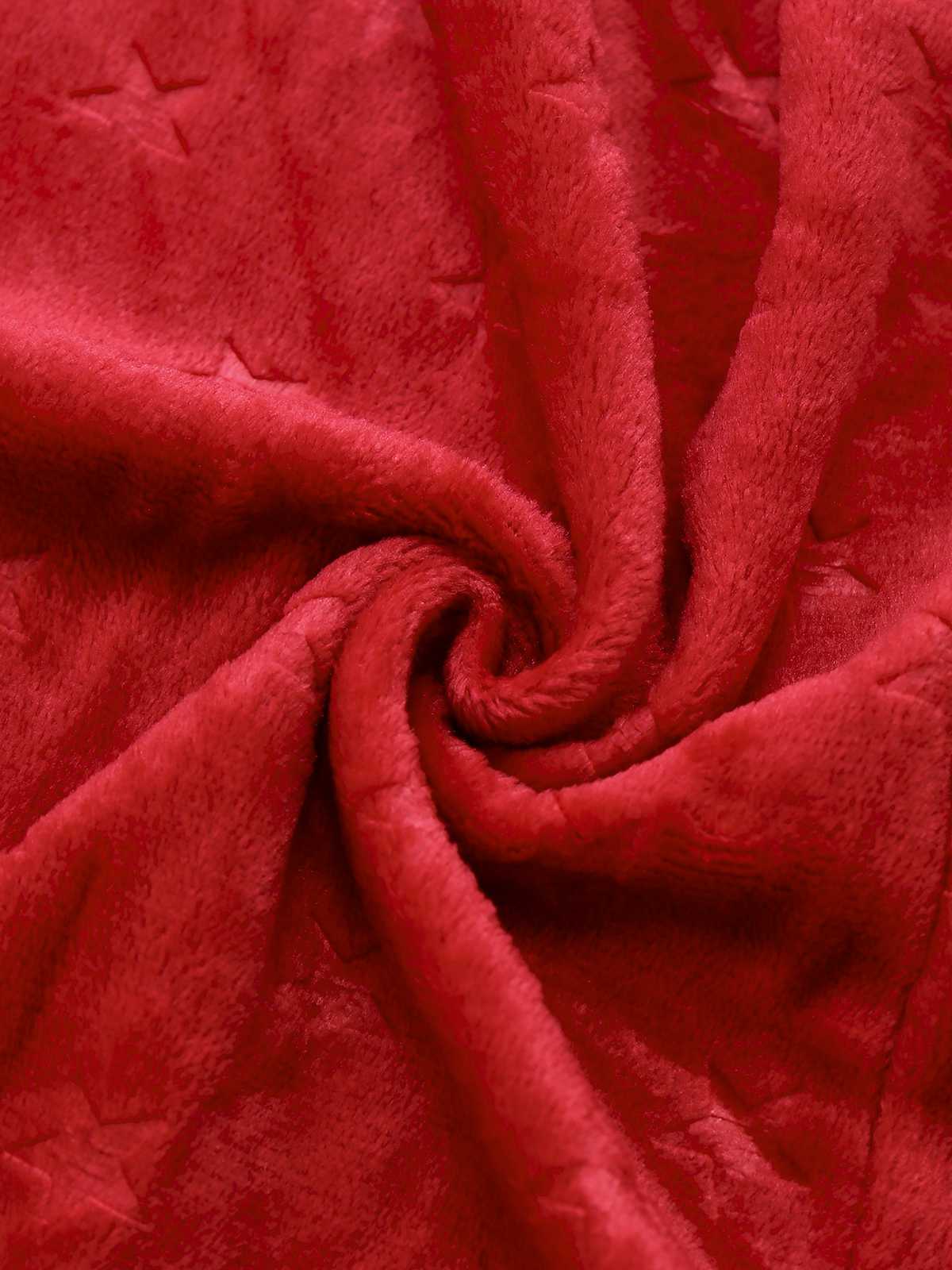 Christmas Gingerbread Hooded Flannel Robe, 6 of 7