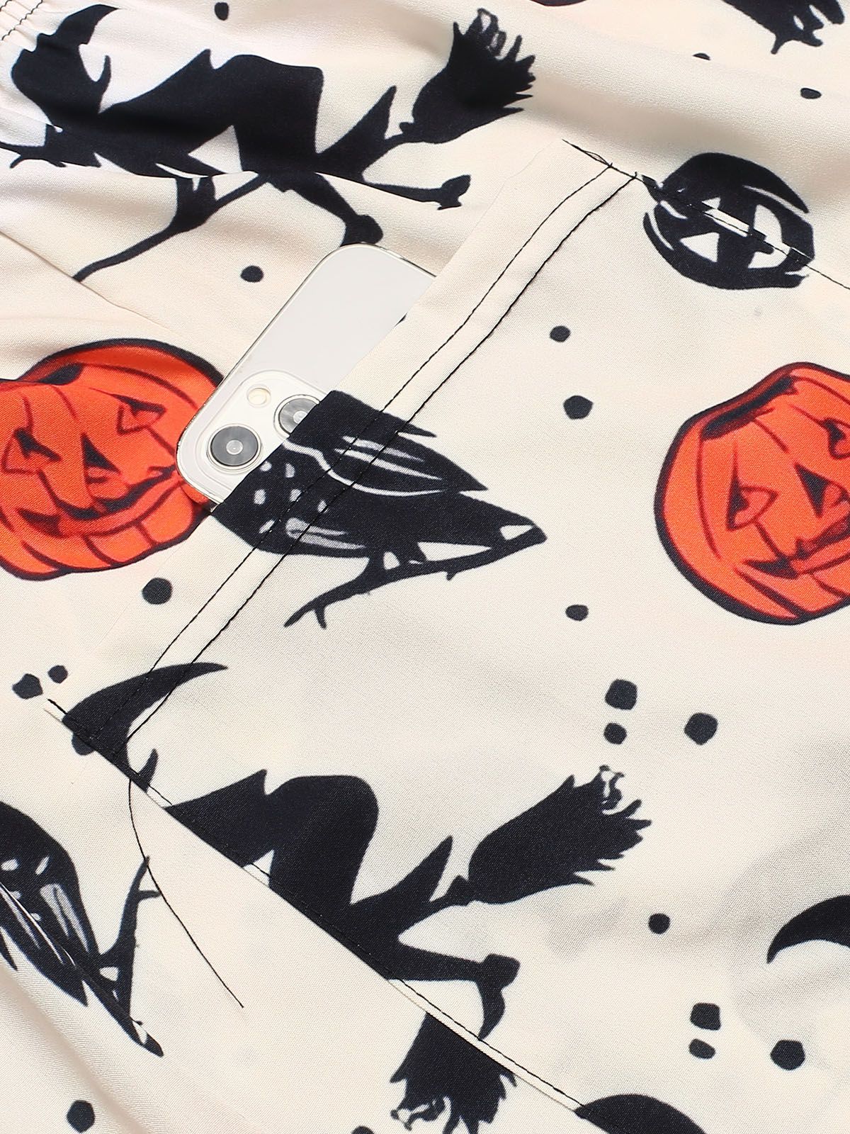Halloween Pumpkin Pocket Pants, 5 of 6
