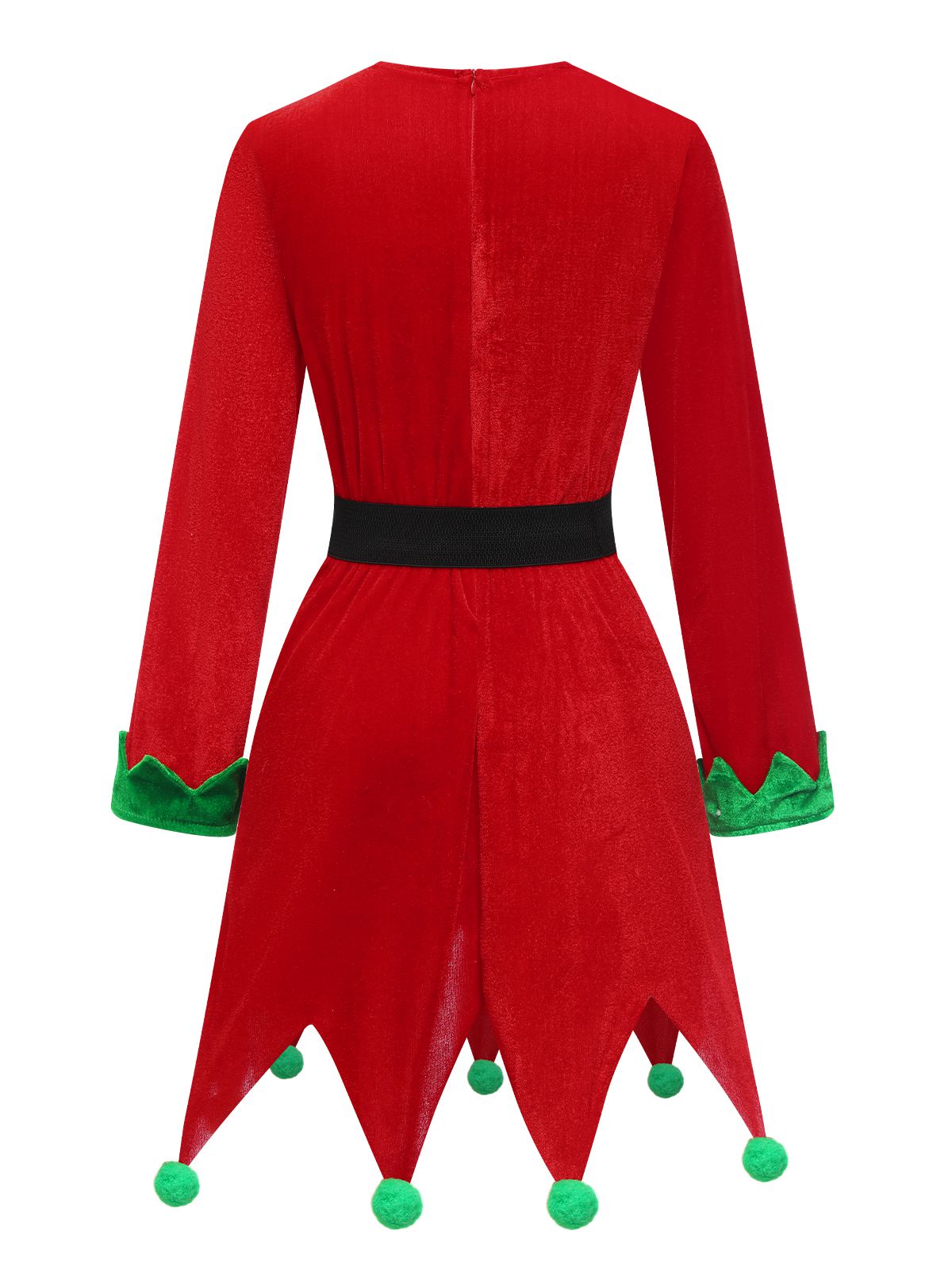 Christmas Elf Costume Dress Set, 5 of 5