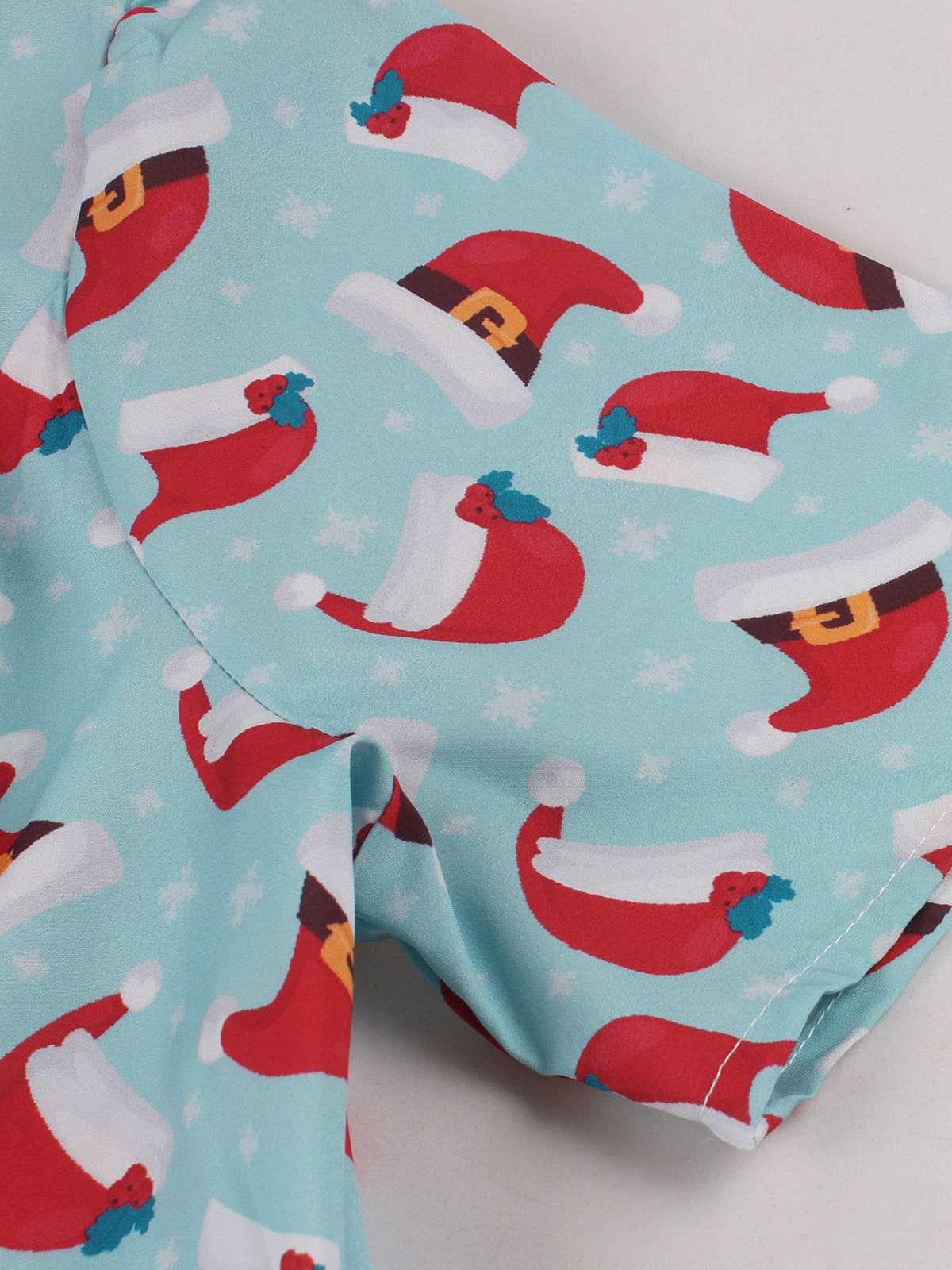 Christmas Santa & Elk Print Swing Dress, 8 of 10