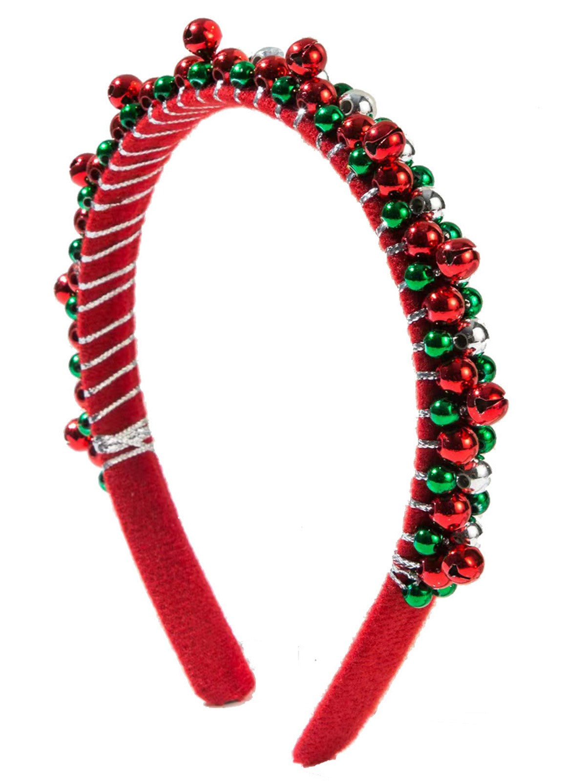 Christmas Colored Bell Beads Headband , 2 of 9
