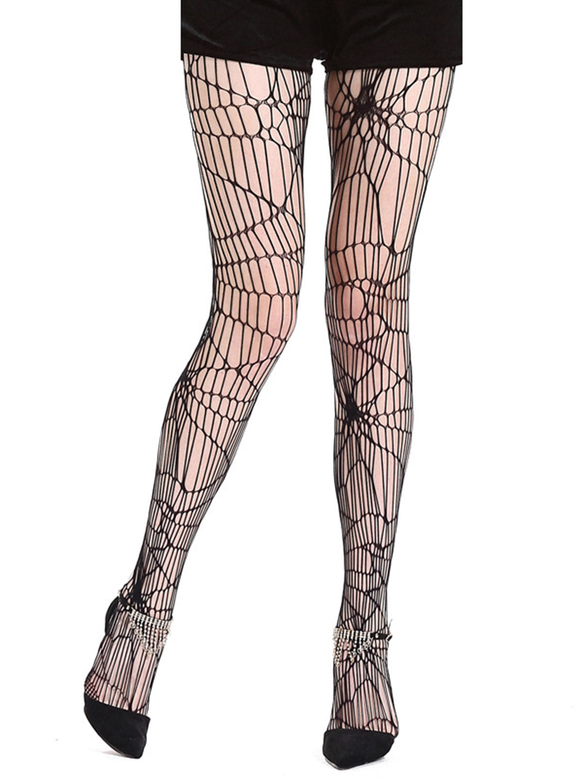 Halloween Spider Web Pantyhose , 4 of 4