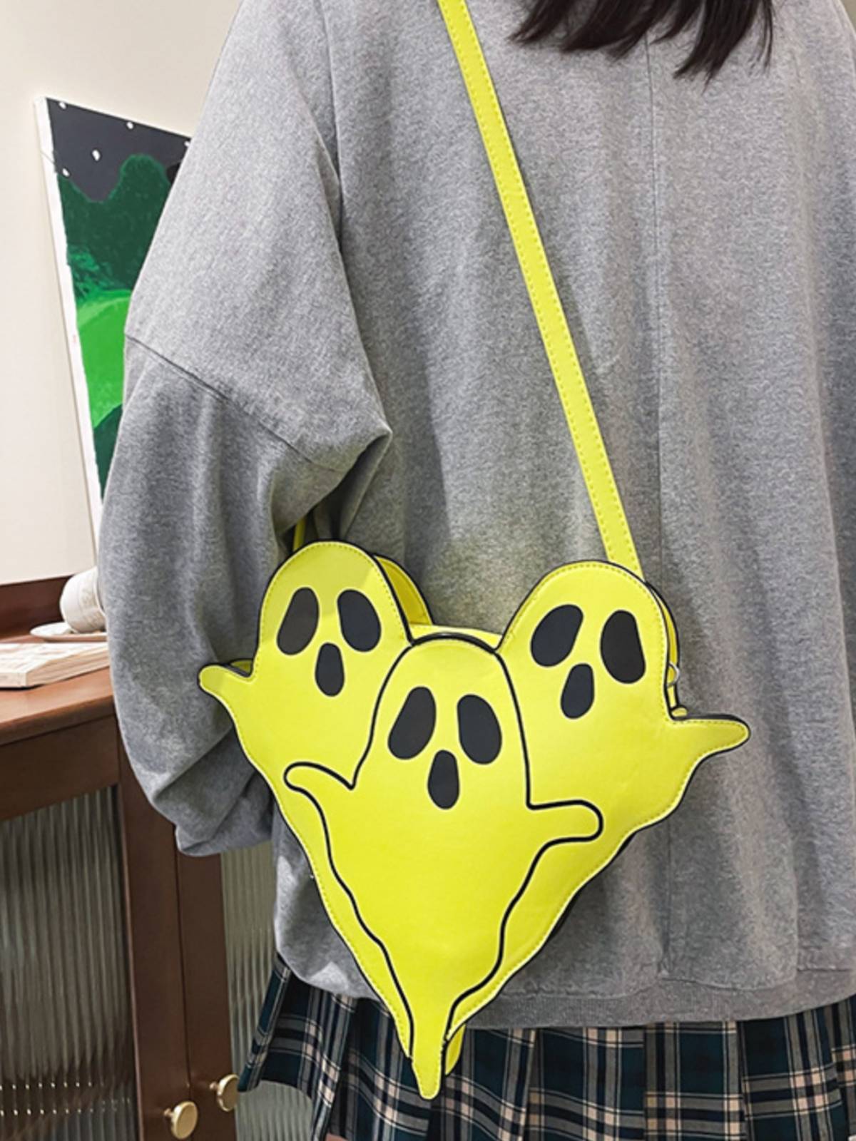 Halloween Cartoon Ghost Triangle Bag , 6 of 7
