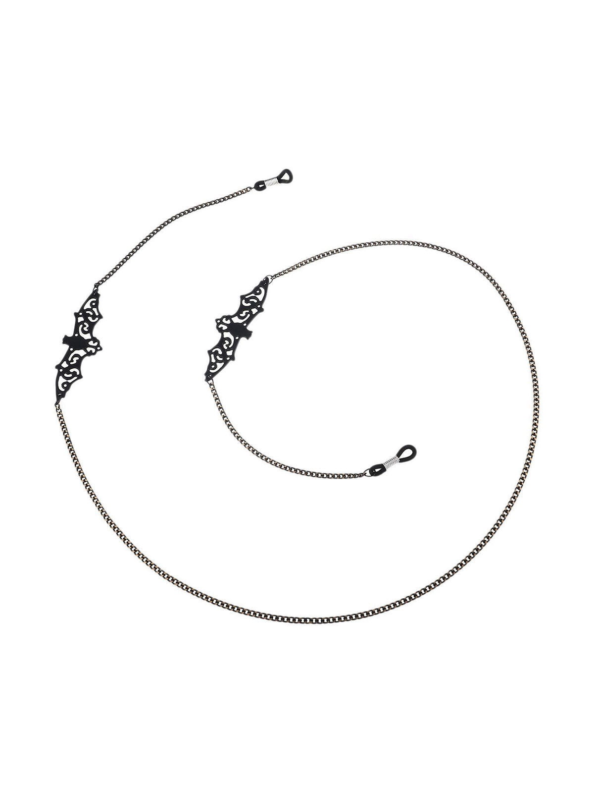 Black Vintage Halloween Glasses Chain Black, 10 of 10