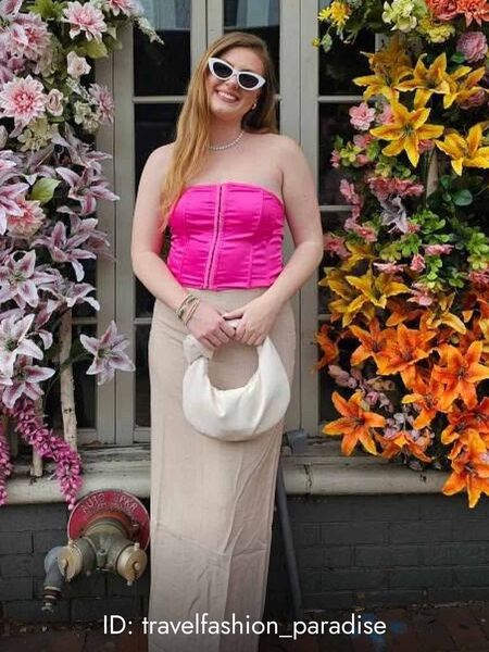 Solid High Rise Hidden Center Back Skirt